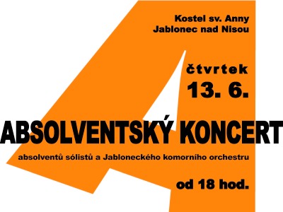 Žáci jablonecké ZUŠ se rozloučí se studiem v kostele sv. Anny