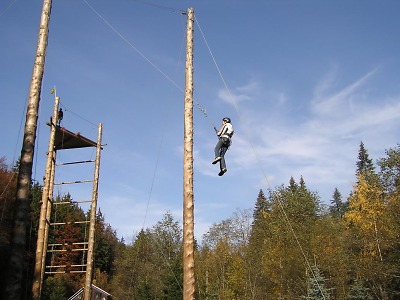 Adrenalin v kraji: obří houpačka i nafukovací koule