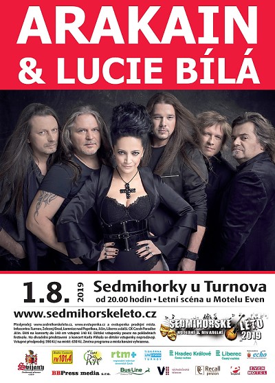 Arakain uvidíte ve spojení s Lucií Bílou v Sedmihorkách