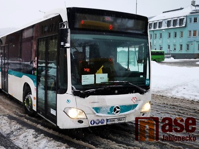 Od pondělí 24. ledna se změní trasa některých jabloneckých autobusů
