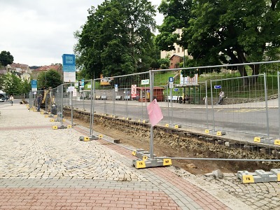 Jablonecké autobusové nádraží prochází proměnou