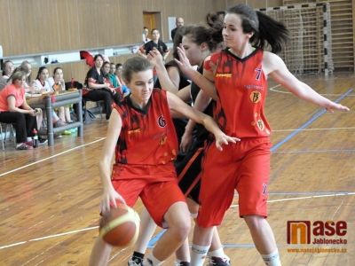 Žákyním pod koši se podařila odveta