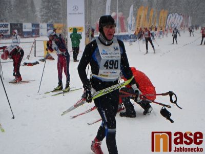 Ski klub Wolfganga Samesche se na Jizerské 50 neztratil