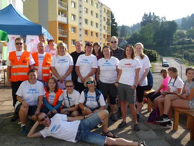 Při Běhu naděje v Jiřetíně vybrali 53 tisíc na děti v motolské nemocnici