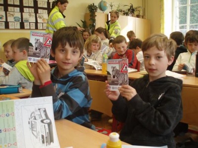 Policisté besedovali s dětmi v Albrechticích