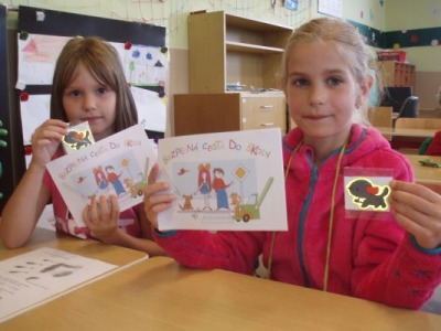 Dopravní policistky diskutovaly s dětmi v Kokoníně