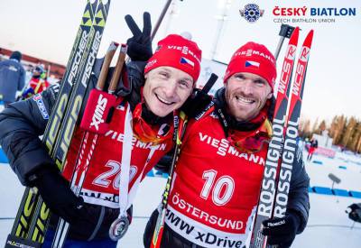 Čeští biatlonisté i biatlonistky září v Östersundu