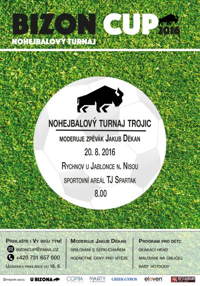 Nohejbalový turnaj trojic chystají v Rychnově