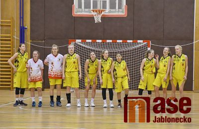 Skvělý úspěch jabloneckých basketbalistek