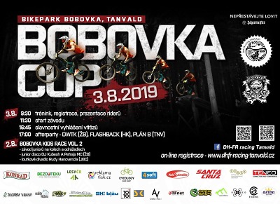 V tanvaldském bikeparku chystají 7. ročník závodu Bobovka Cup