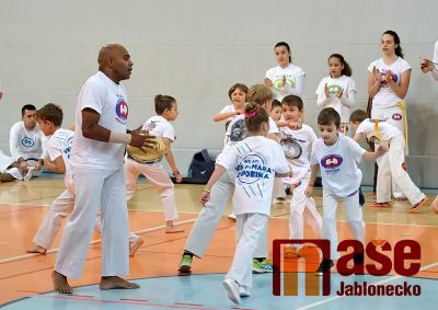 Autor foto:Václav Novotný Seminář capoeiry proběhl úspěšně v jablonecké sportovní hale