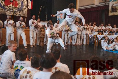Autor foto:Pavel Pljuskov a Emma Pleslová Jablonecký tým capoeiristů má nové úspěchy