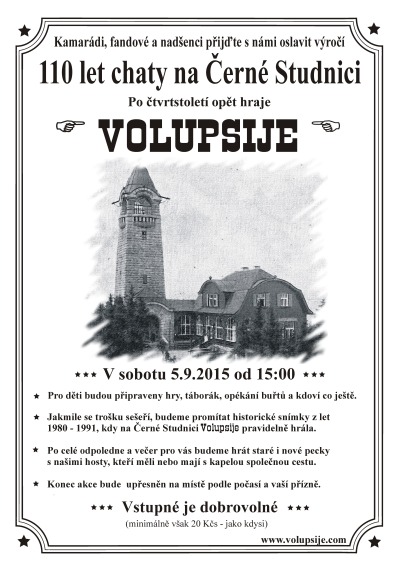 Rozhledna Černá Studnice slaví 110 let