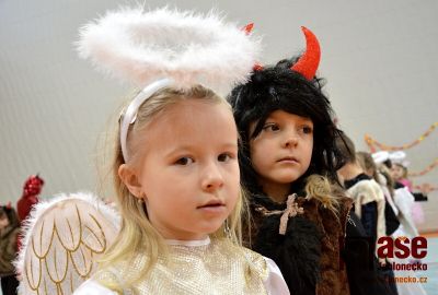 Obrazem: Čert v MŠ Pohoda