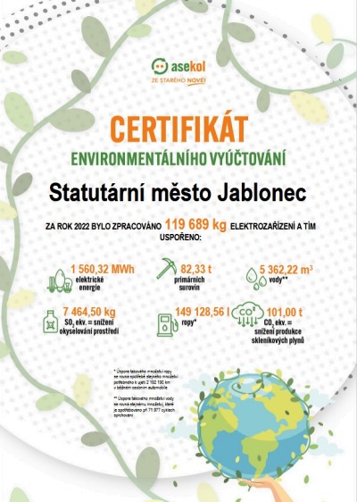 Jablonečané odevzdali loni 240 tun elektroopadu