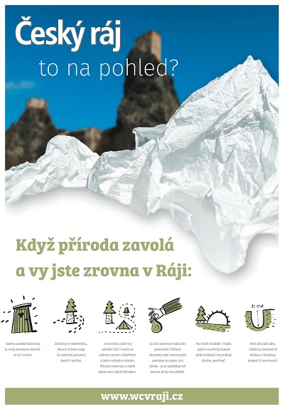 Autor foto:Archiv KÚ Libereckého kraje Překvapení pod papírem. Návštěvu Českého ráje kazí výkaly po lesích