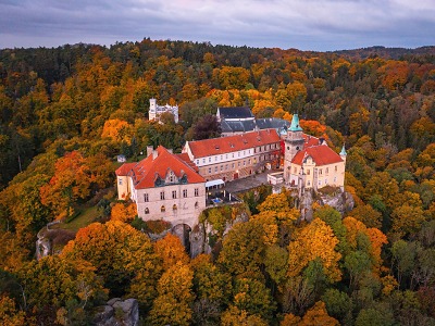 Autor foto:Archiv KÚ Libereckého kraje Podzim v Českém ráji láká do zámku, na vyhlídku i do sedla kola