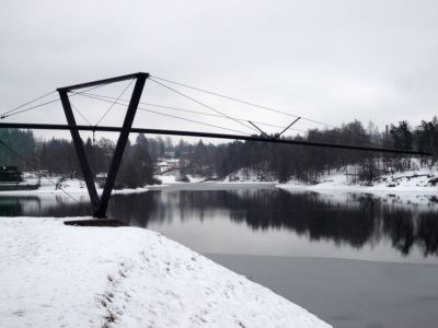 Obrazem: Cesta kolem přehrady