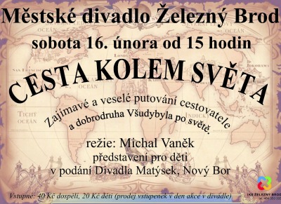 Děti v Železném Brodě zabaví cestovatel a dobrodruh Všudybyl