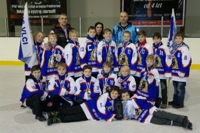 Bronzová medaile pro hokejový žákovský tým