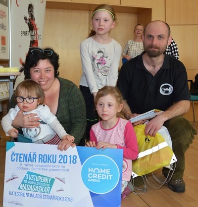 Čtenářem roku Libereckého kraje 2018 vyhlášen Ondřej Schneider