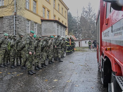 Cvičení složek IZS se konalo v bývalé jablonecké porodnici