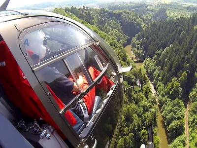 Záchranáři na Riegrově stezce nacvičovali transport osob