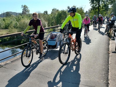 Cyklojízda Greenway Jizera 2019 vedla mezi Turnovem a Svijany