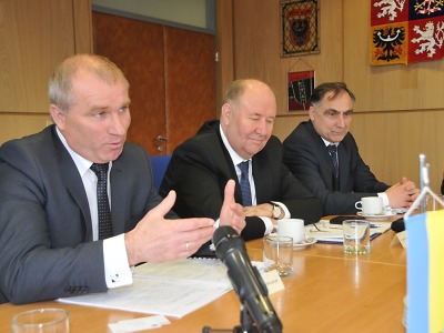 O regionální i hospodářské spolupráci přijela jednat ukrajinská delegace