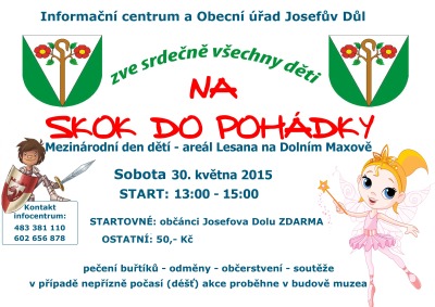 Na skok do pohádky aneb odpoledne soutěží v areálu Lesana