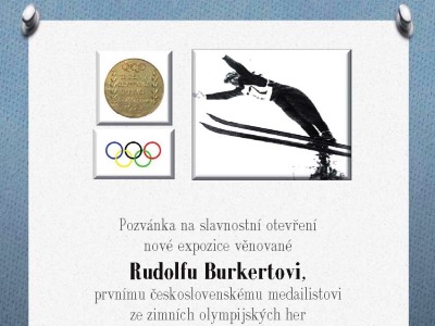 V muzeu výroby hraček otevřou expozici o olympionikovi Burkertovi