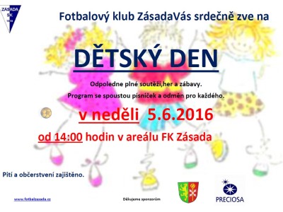 Zásadští fotbalisté připravují dětský den plný zábavy