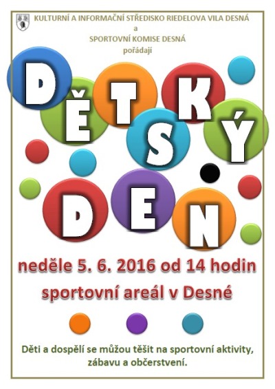 Dětský den v Desné připravují na neděli