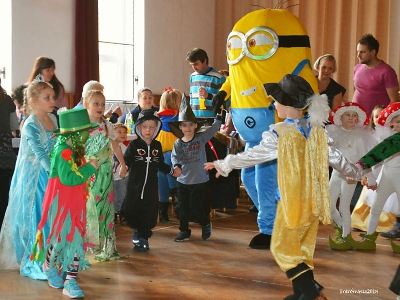 Obrazem: Dětský maškarní bál v Maršovicích