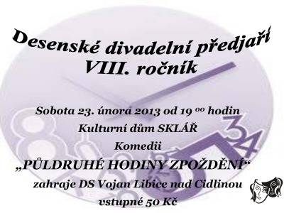 V rámci 8. ročníku Desenského předjaří se představí spolek Vojan Libice