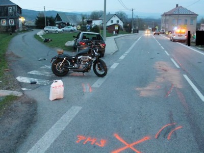 Policisté hledají svědky dopravní nehody v Pěnčíně
