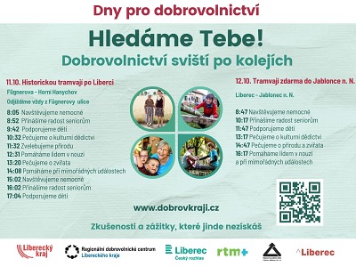 Dobrovolnictví na kolejích. V první půlce října prosviští i v našem kraji