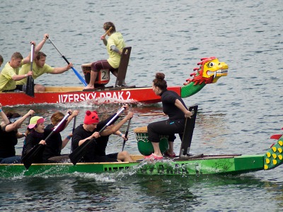 Memoriál dračích lodí objektivem Jaroslava Chudoby