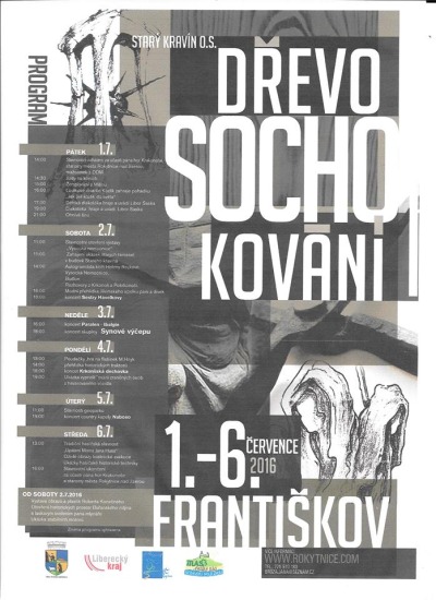 Dřevosochokování ve Františkově opět doplňuje i kulturní program