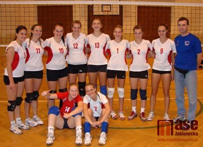 Razantní vstup juniorek do volejbalové ligy