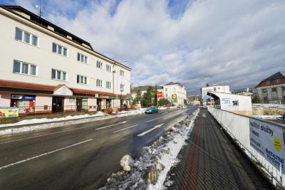 Zima v Tanvaldě obrazem