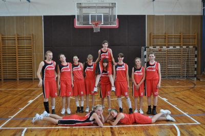 Žákyně pod koši v neděli marně bojovaly o vítězství