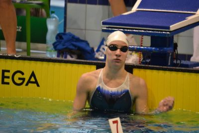 Dvakrát zlatá plavkyně Tereza Grusová