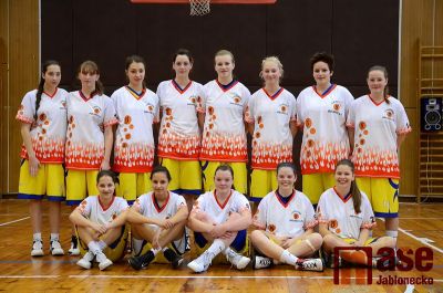 Příprava dorostenek před pokračováním basketbalové ligy