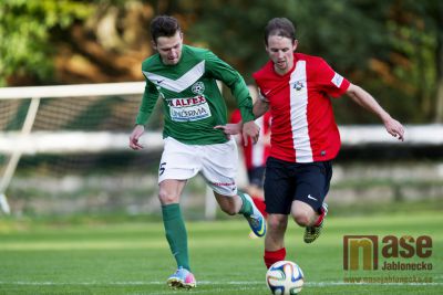 Fotbalisté Velkých Hamrů nestačili na vedoucí Chrastavu