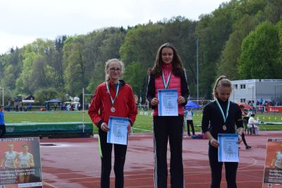 Vynikající výkony žactva TJ LIAZ na prvomájovém mítinku v Německu