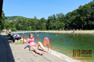 Tanvaldské koupaliště opět ožilo 