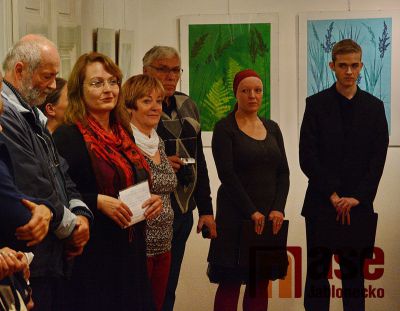 Obrazem: Vernisáž výstavy manželů Činčarových v Rychnově