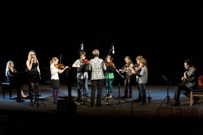 Pololetní koncert ZUŠ Tanvald obrazem