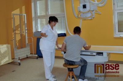 Nový digitální rentgen funguje v jablonecké nemocnici